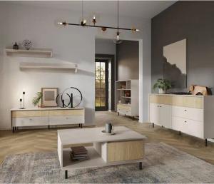 Lomadox Wohnzimmer-Set MENA-133, (Mega-Spar-Set, 6-St., Couchtisch