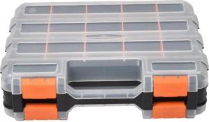 DOPWii Aufbewahrungsbox Kleinteile-Organizer, doppelseitiger Teile-Organizer