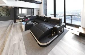 Sofa Dreams Wohnlandschaft Leder Ledercouch Sofa