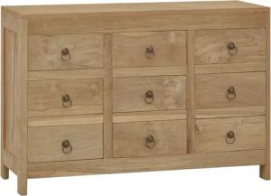 vidaXL Kommode Kommode 80x30x55 cm Massivholz