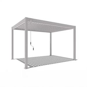 Weide Pergola Classic Pavillon Terrassenüberdachung Aluminium