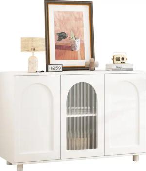 Thanaddo Sideboard U-förmiges Sideboard mit Glastür