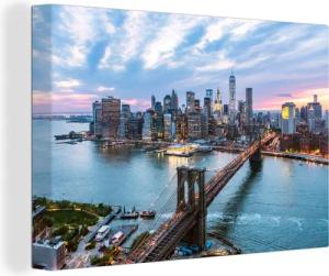 OneMillionCanvasses® Leinwandbild New Yorker Skyline an