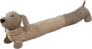 Home-trends24.de Zugluftstopper Dackel Zugluftrolle Windstopper Tür