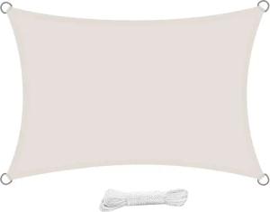 Liszton Sonnensegel Sonnensegel Rechteck 2x4m, Sonnenschutz