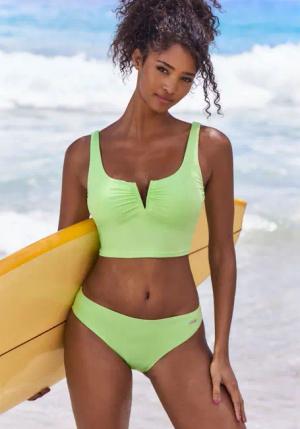 Venice Beach Crop-Bikini-Top Lucky, mit V-Bügel