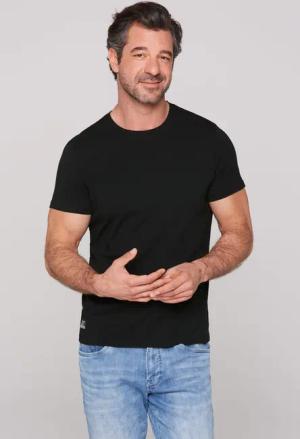 CAMP DAVID Rundhalsshirt aus Baumwolle