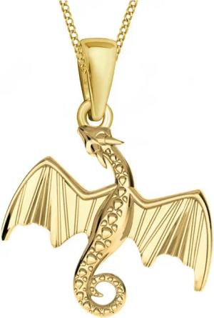 Goldene Hufeisen Kette mit Anhänger Halskette