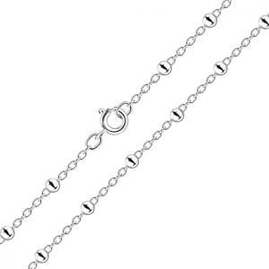 ALEXANDER YORK Silberkette SATELLITE, 925 Sterling