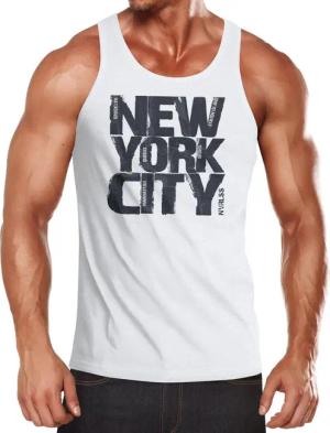 Neverless Tanktop Herren Tank-Top New York