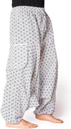 PANASIAM Pumphose Aladinhose Geometrix Haremshose aus