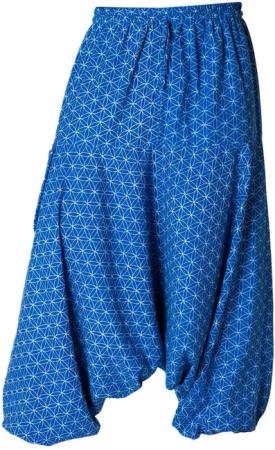 PANASIAM Pumphose Aladinhose Geometrix Haremshose aus