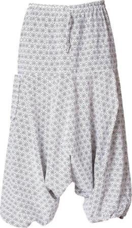 PANASIAM Pumphose Aladinhose Geometrix Haremshose aus