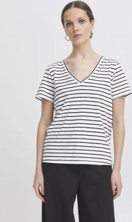 Ichi V-Shirt IHYULIETTA Modernes T-Shirt mit
