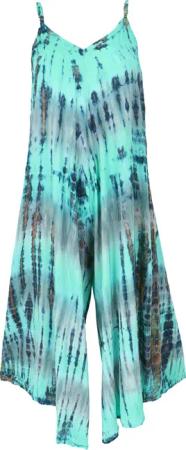 Guru-Shop Relaxhose Batik Jumpsuit, Sommer Overall,