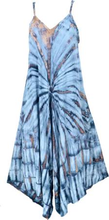 Guru-Shop Relaxhose Batik Jumpsuit, Sommer Overall,