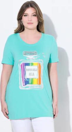 MIAMODA T-Shirt T-Shirt A-Linie Flakon-Motiv