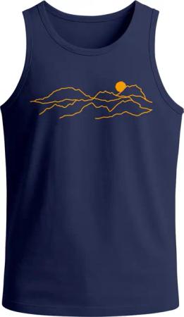 Neverless Tanktop Herren Tank-Top mitt Print