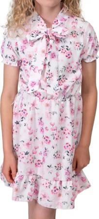 KMISSO Sommerkleid Mädchen Kleid kurze Ärmel