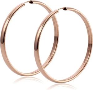 Materia Paar Creolen Rosegold Damen Ø40mm