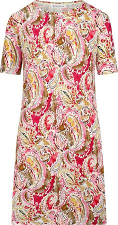 BICALLA Midikleid Jersey-Kleid mit Paisley-Print in