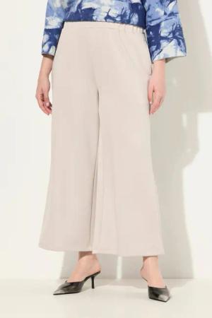 Ulla Popken Culotte Jersey-Culotte wadenlang weites