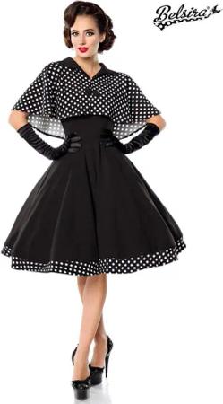 BELSIRA Trachtenkleid Belsira Swing-Kleid mit Cape