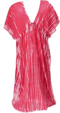 Guru-Shop Midikleid Langer Plus Size Batik