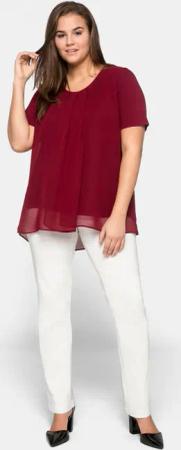 Sheego T-Shirt Blusenshirt