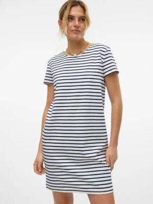 Vero Moda Shirtkleid Kurzes Kurzarm Rundhals