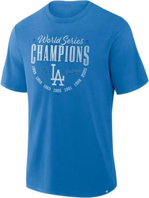 Dodgers T-Shirt Retro Stadium Slub 1958-71
