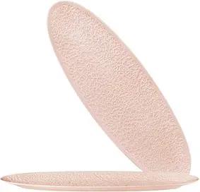 2 Seltmann Weiden Teller Nori Coup rosé 44,3 x 14,4 cm
