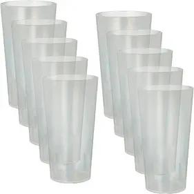 10 STARPAK Mehrweg-Trinkbecher 0,4 l