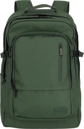travelite Freizeitrucksack "BASICS Rucksack Plane", Schulrucksack Arbeitsrucksack Reiserucksack mit 15,6 Zoll Laptopfach