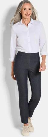 Bengalinhose LOUISA in Denim-Optik - marine - Gr. 24 von Goldner Fashion