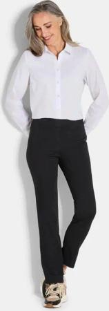 Bengalinhose LOUISA in Denim-Optik - schwarz - Gr. 255 von Goldner Fashion