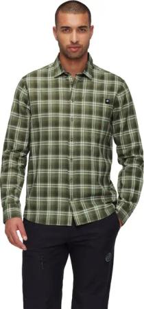 Mammut Trovat Summer Longsleeve Herren Hemd (Oliv XL Größe)