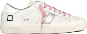 Date Sneaker D-A-T-E-HL-CA-TP HILL LOW CALF WHITE-PATENT