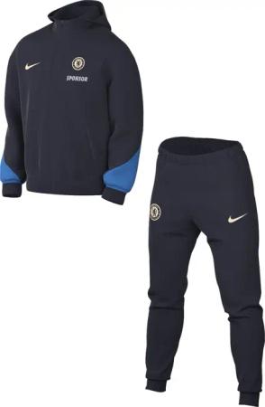 Trainingsanzug mit Kapuze Chelsea Dri-Fit Strike 2024/25