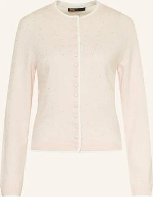 maje Strickjacke mit Schmucksteinen