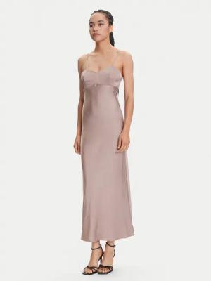Guess Abendkleid W5YK35 WHEZ2 Beige Slim Fit