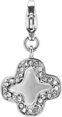 Unique Charm-Einhänger Unique Charm aus Edelstahl mit Zirkonia CS0089