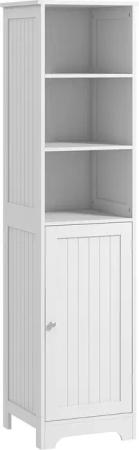 HOMCOM Badkommode Badezimmerschrank, Badschrank mit 3