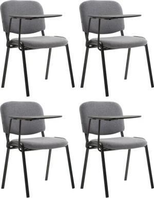 CLP Besucherstuhl Ken Stoff (4er Set),