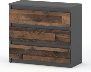 KOSETO Kommode Modern mit 3 Schubladen