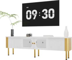 OKWISH Lowboard TV-Schrank mit Schubladen und