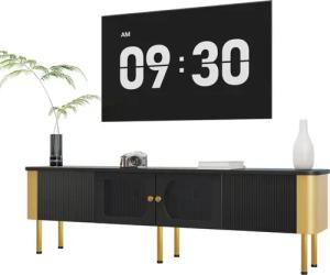 OKWISH Lowboard TV-Schrank mit Schubladen und