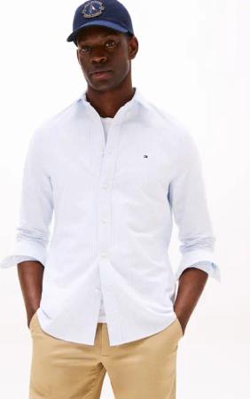 Tommy Hilfiger Langarmhemd HERITAGE OXFORD STRIPE