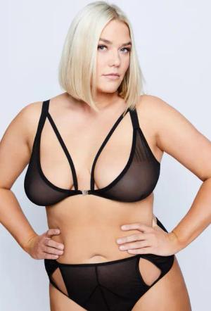 Ulla Popken Bügelloser BH Bralette Mesh
