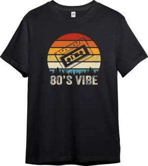 PAULGOS Print-Shirt Herren T-Shirt "Retro 80´s